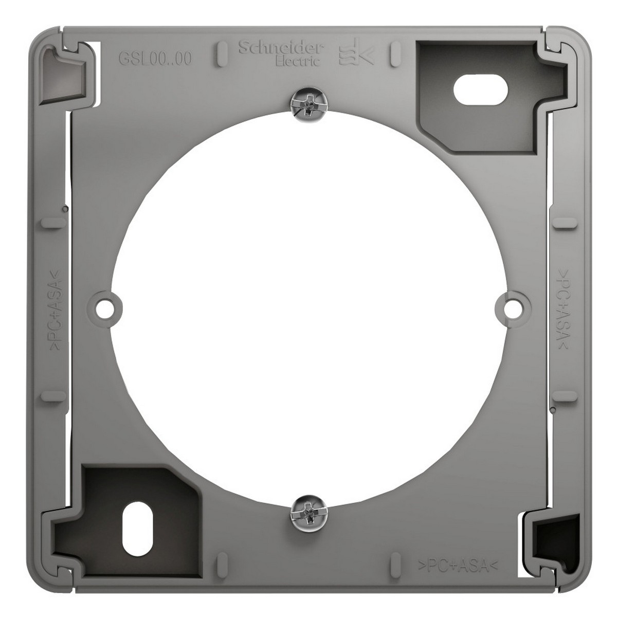 Glossa Алюминий Коробка Systeme Electric Glossa Алюминий наружного монтажа GSL000300