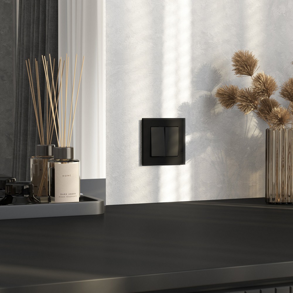 Рамки Werkel Senso Рамка Werkel на 1 пост Senso (черный, стекло soft-touch) W00131080