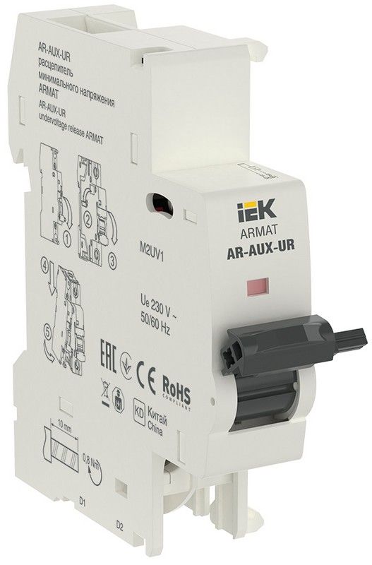 Контакторы Расцепитель IEK ARMAT мин. напр. AR-AUX-UR 220...240В AR-AUX-UR-220 