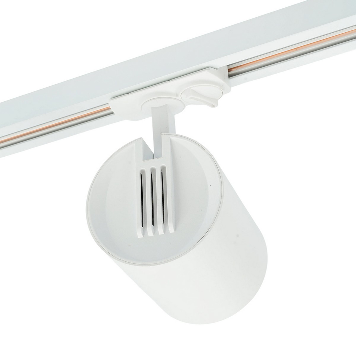 Трековые светодиодные светильники Светильник Feron AL169 трековый на шинопровод под лампу GU10 белый 51849 