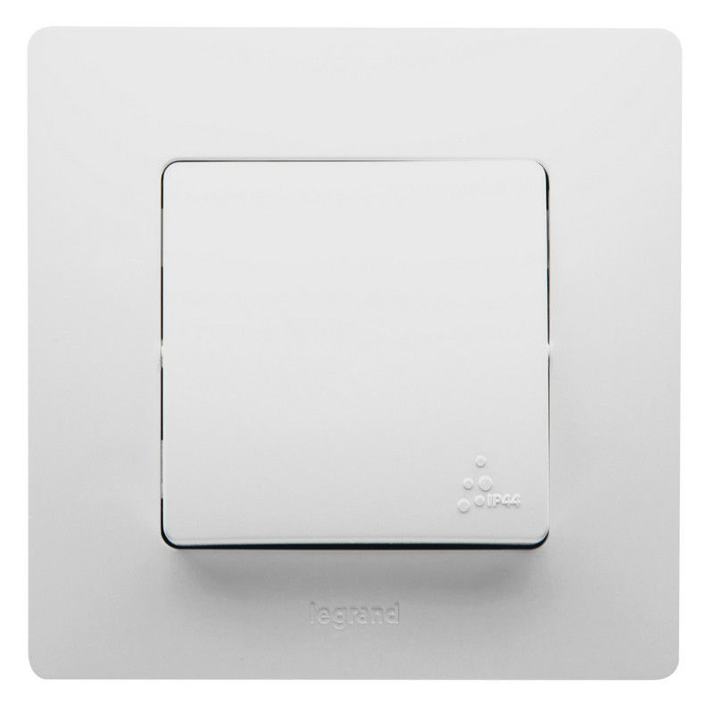 Legrand Etika Белый Выключатель/Переключатель Legrand Etika белый IP44 10А 672200