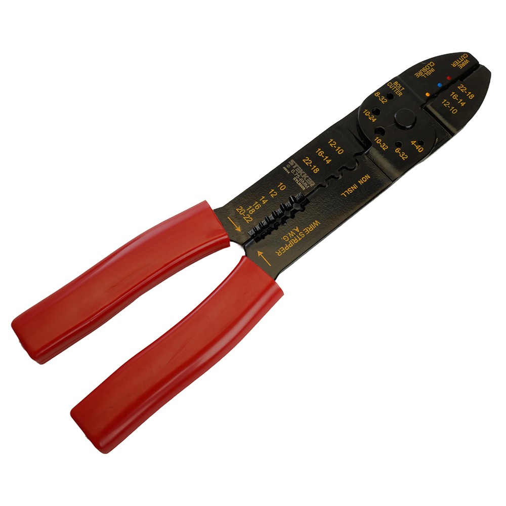 Пресс клещи STEKEKR WSC-008 многофункциональные до 6 мм2 49614 фото