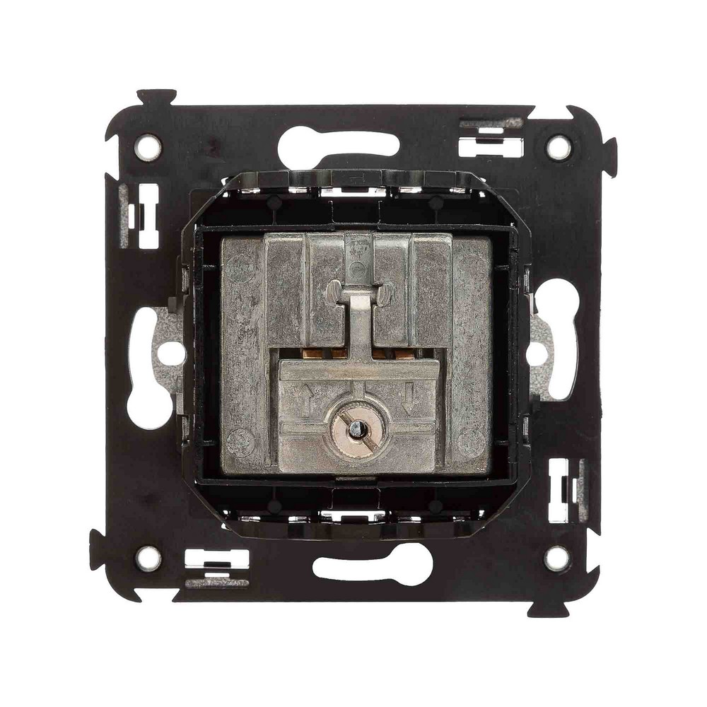 DKC Avanti механизмы Черный квадрат Розетка TV DKC Avanti-FM-SAT в стену "Черный квадрат" 4402533