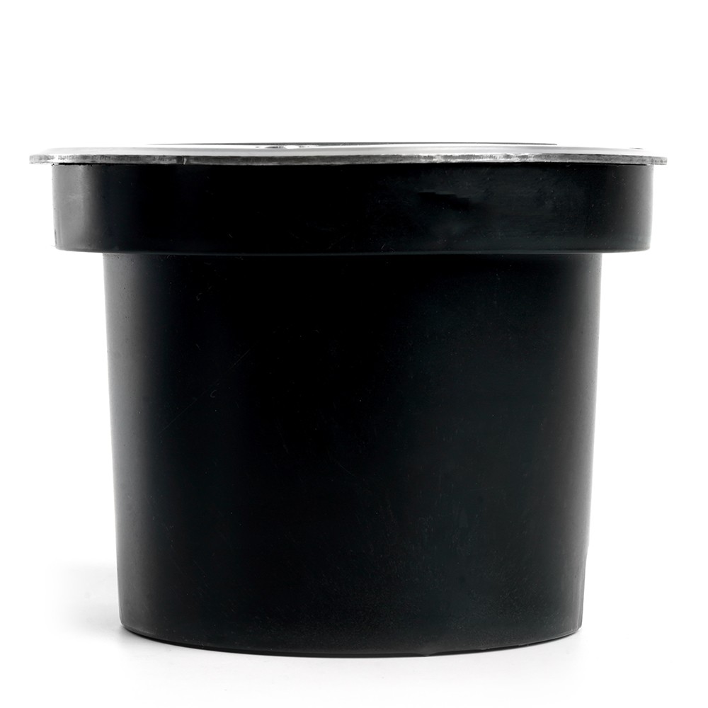 Светодиодные ландшафтные светильники Светодиодный светильник тротуарный (грунтовый) Feron SP2802 6W AC12-24V низковольтный 3000К металлик D120*H90mm вн.диаметр: 90mm IP67 48453 