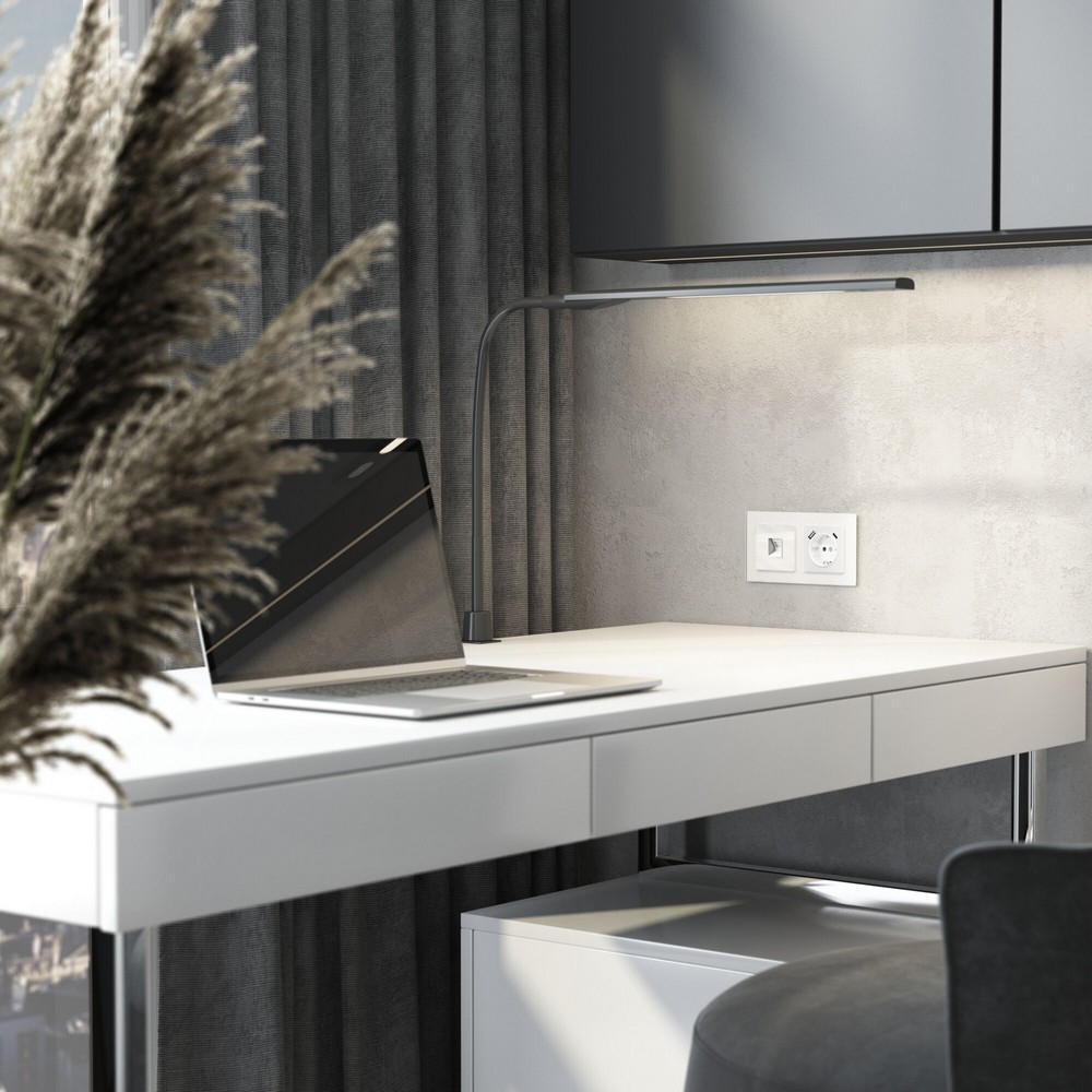 Werkel белый акрил Розетка Werkel Ethernet RJ-45 (белый акрил) W11810410