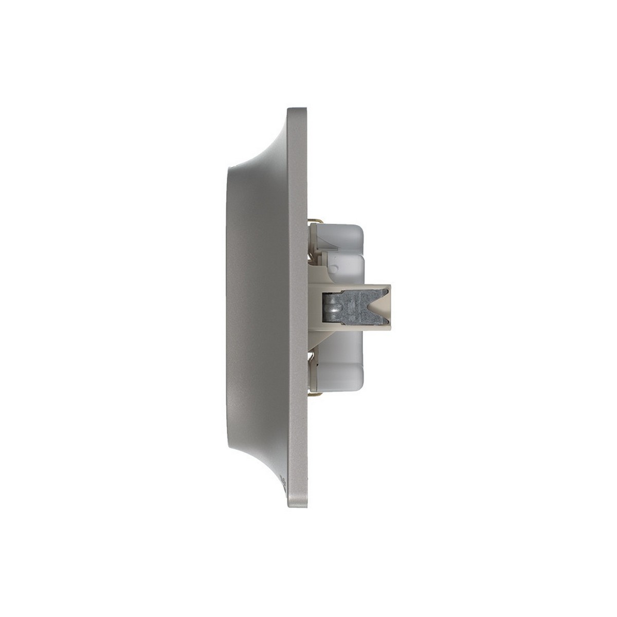 Glossa Платина Розетка Systeme Electric Glossa Платина 2-ая с-з (в сборе) GSL001224