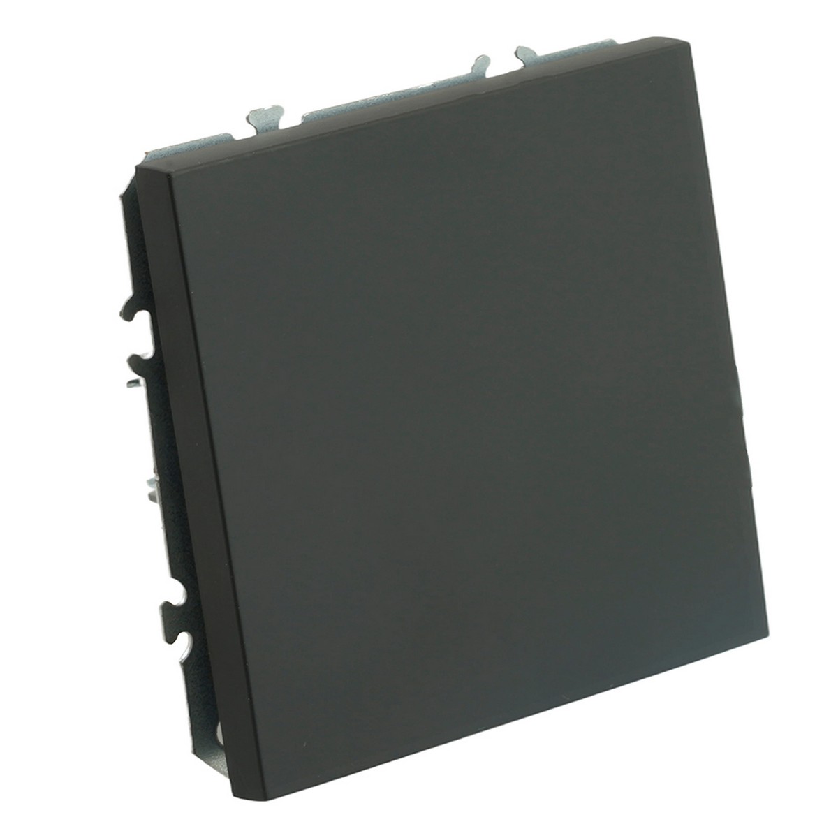 Эмили - Розетки и выключатели Stekker Переключатель 1-клавишный STEKKER Эмили RSW10-5105-05 черный уголь soft touch 49841