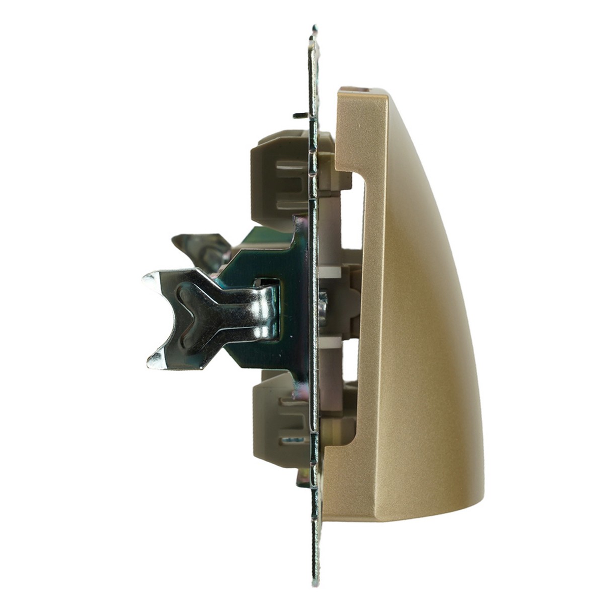 Катрин - Розетки и выключатели Stekker Кабельный вывод STEKKER Катрин золото GLS00-7116-08 49464