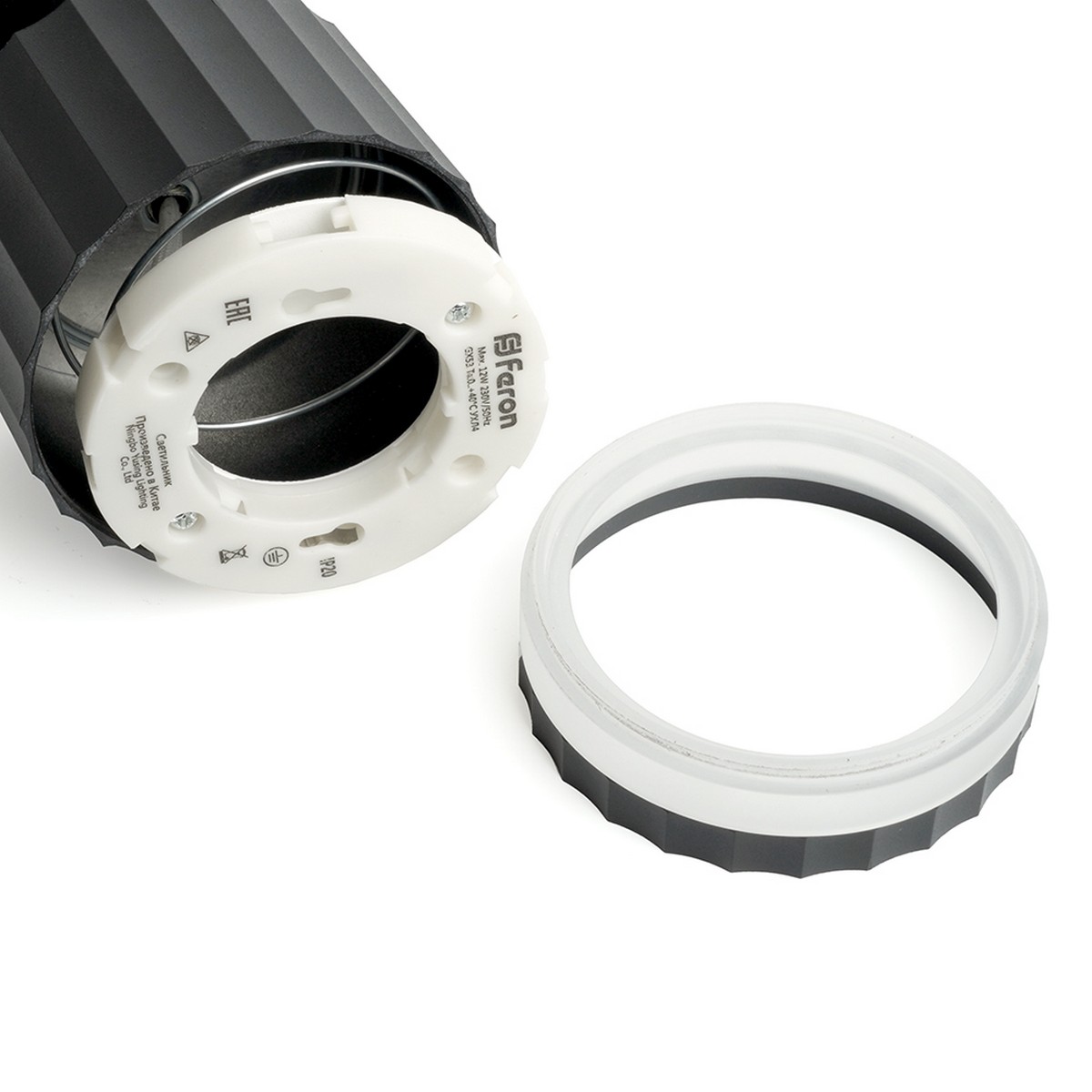 Светильники споты светодиодные Светильник Feron HL3691 OLYMPUS настенно-потолочный GX53 черный 48682 