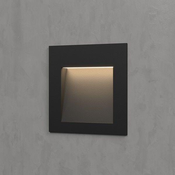 Встраиваемые светодиодные светильники Подсветка для лестниц Elektrostandard MRL LED 1103 чёрный 