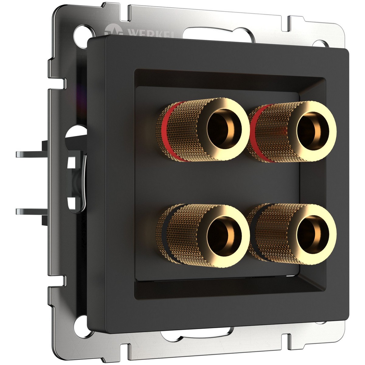 Werkel Черный матовый механизмы Акустическая розетка Werkel (черный матовый) W1185008 a051614