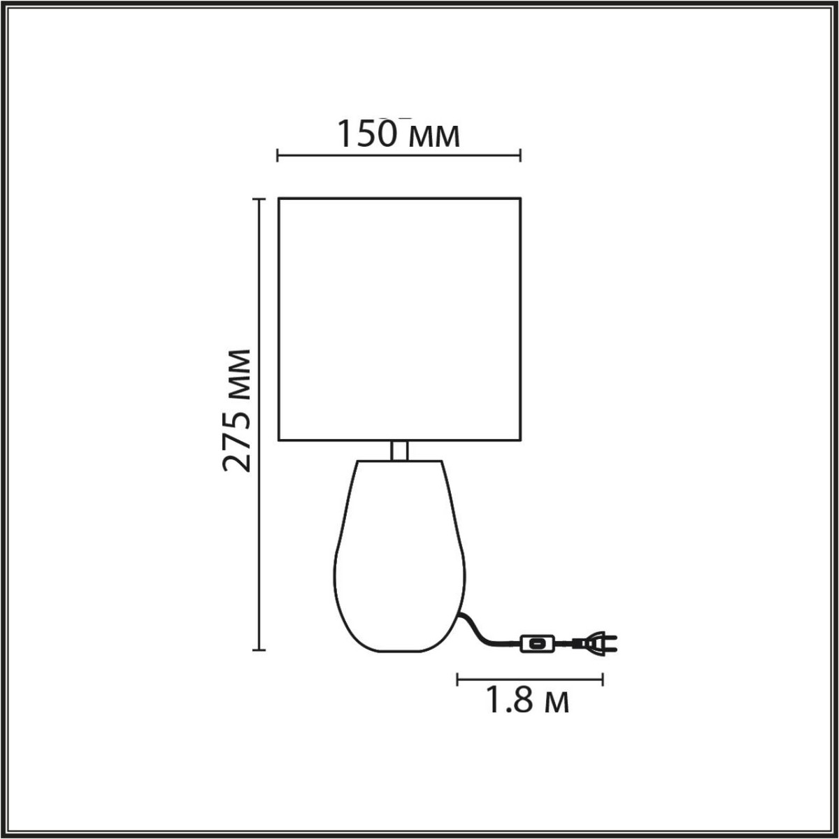 Настольные лампы Настольная лампа LUMION 8147/1T AKIVI 