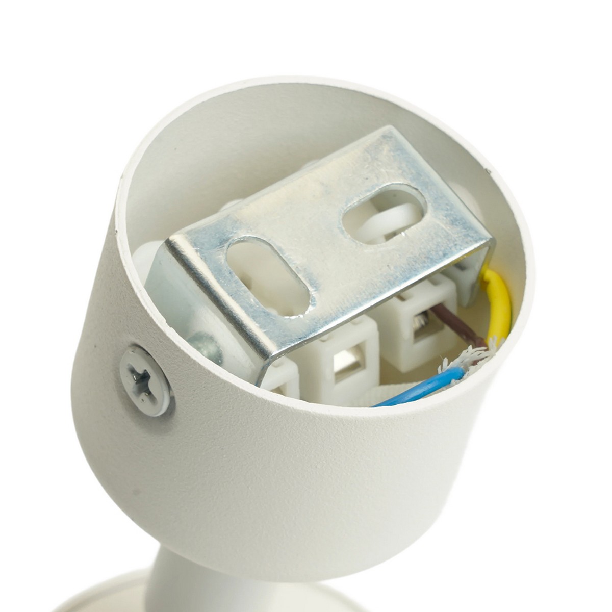 Светильники споты светодиодные Светильник Feron ML1001 LUNA настенно-потолочный GU10 белый 51370 