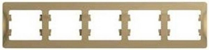 Glossa Титан Рамка Systeme Electric Glossa Титан 5-я, горизонтальная GSL000405