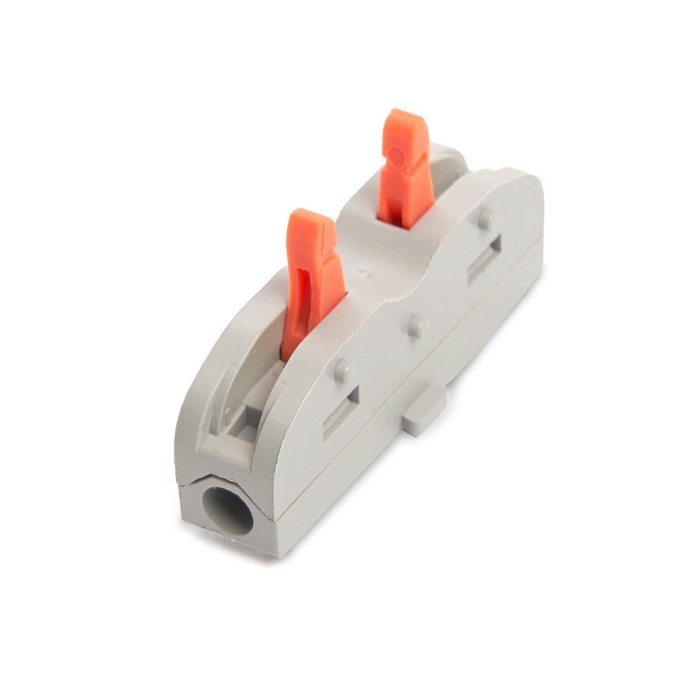 Клемма строительно-монтажная STEKKER для подключения фазных проводников 2 контактные группы LD222-421 39498