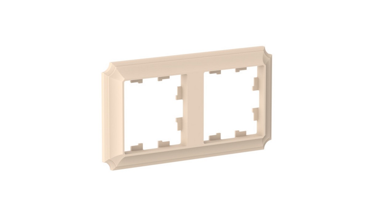 AtlasDesign Рамки Antique Рамка Systeme Electric AtlasDesign Antique Песочный 2-ая, универсальная ATN101202