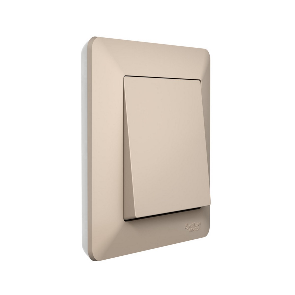 AtlasDesign Песочный Рамка Systeme Electric AtlasDesign Air Песочный/дымчатый белый 1-ая ATN221201