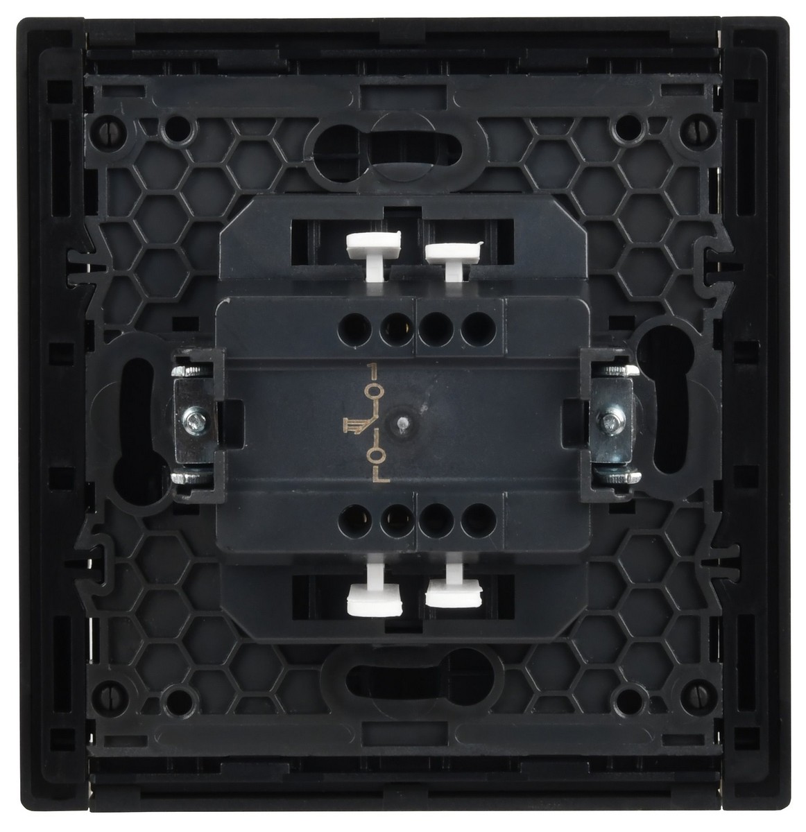 IEK FORTE&PIANO Серый Выключатель IEK FORTE&PIANO Серый 1-кл самовозвратный 10А FP310