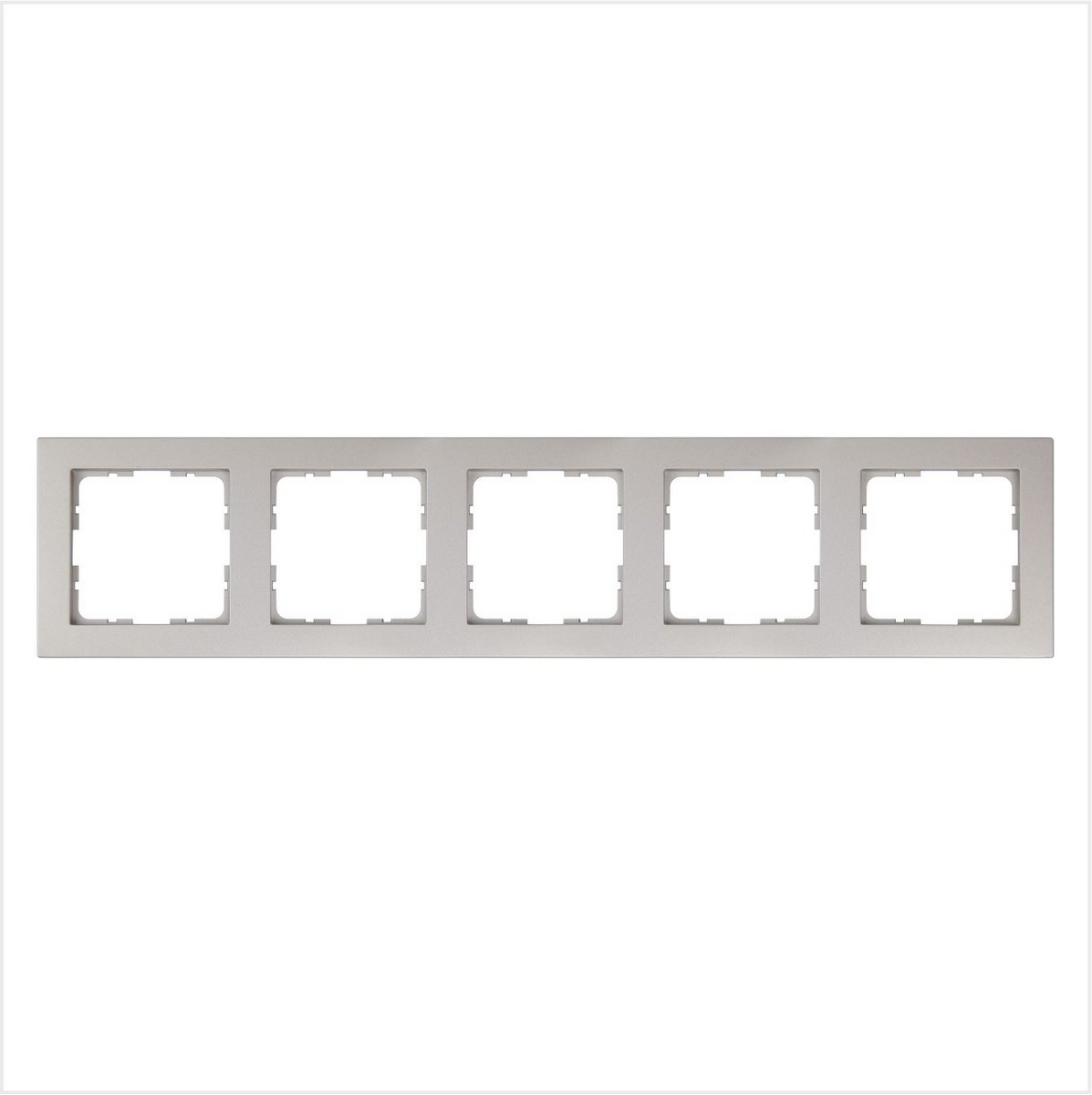 JASMART G - розетки и выключатели Рамка JASMART G-Classic 5-постовая шампань G1005CH