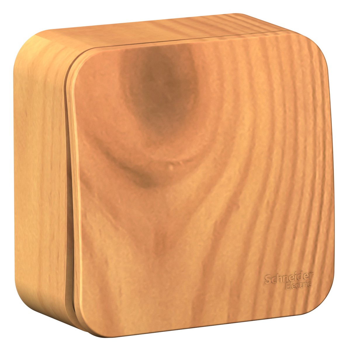 Blanca ясень розетки и выключатели Выключатель SE Blanca 1-клавишный Ясень наружный BLNVA101005