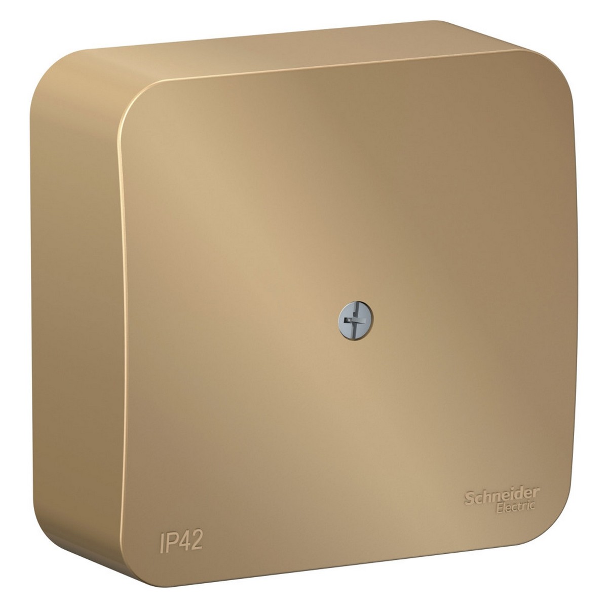 Blanca титан розетки и выключатели Коробка SE Blanca распределительная Титан наружный BLNRK000014