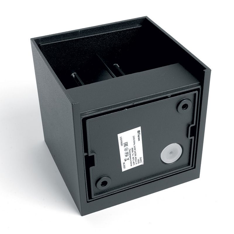 Уличные настенные светильники Светильник уличный светодиодный Feron DH012 2*3W 450Lm 4000K черный 11870 