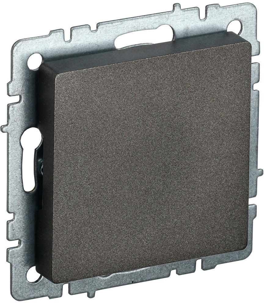 IEK Brite Бронза Заглушка IEK BRITE c суппортом МЗ10-БрТБ бронза BR-PL10-K45