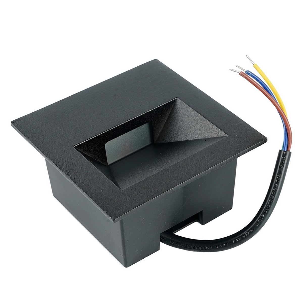 Уличные настенные светильники Светодиодный светильник Feron LN013-1 встраиваемый 3W 4000K IP65 черный 51958 