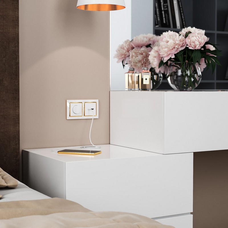 Werkel Белый механизмы Диммер Werkel белый W1142001