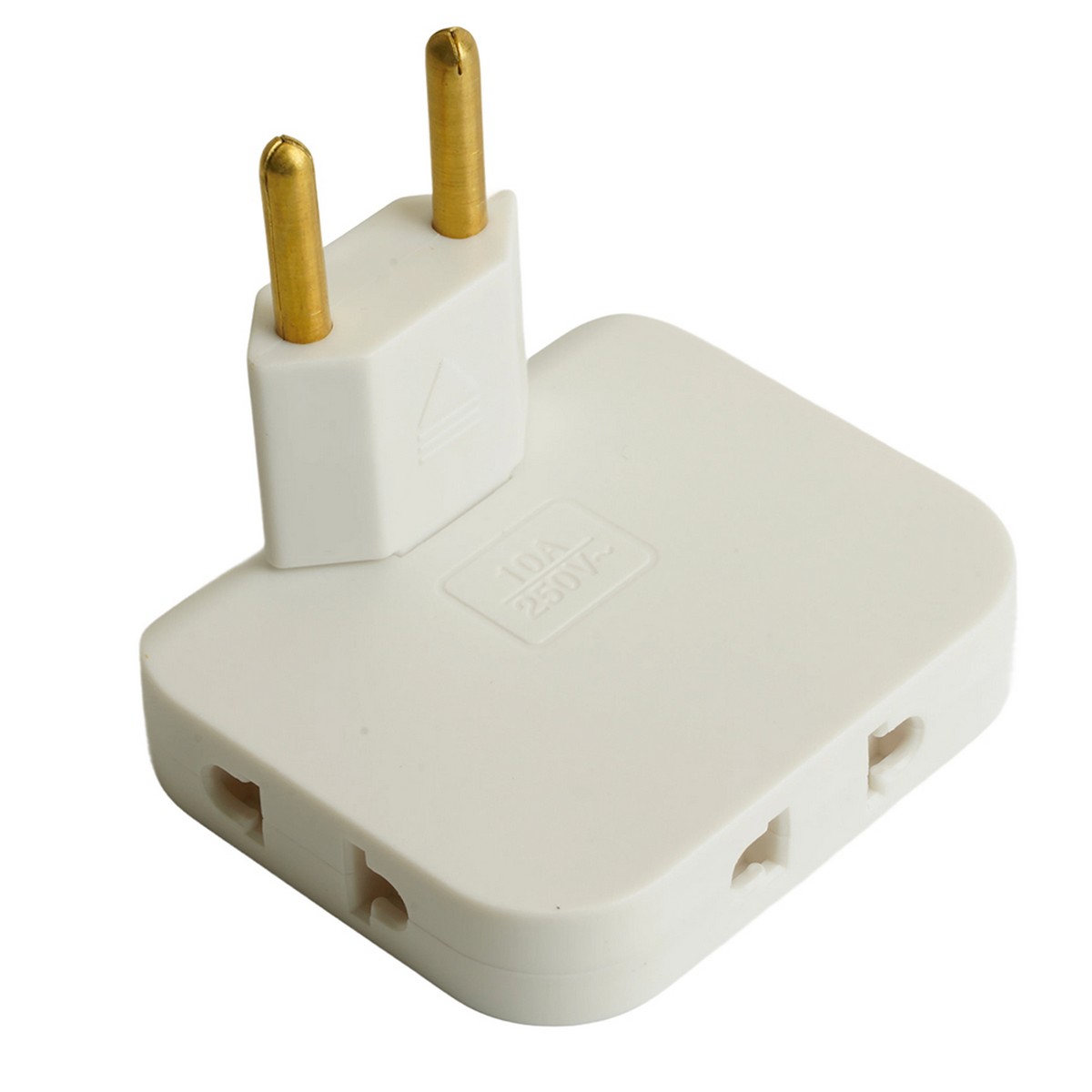 Колодки и удлинители, тройники Разветвитель сетевой 3-местный б/з STEKKER ADP10-23-21 белый 50067 