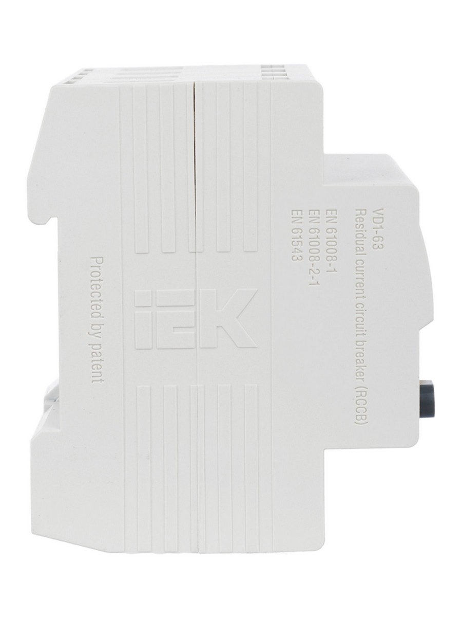 IEK Выключатель дифференциальный IEK KARAT ВД1-63 (УЗО) 4Р 32А 300мА MDV10-4-032-300 