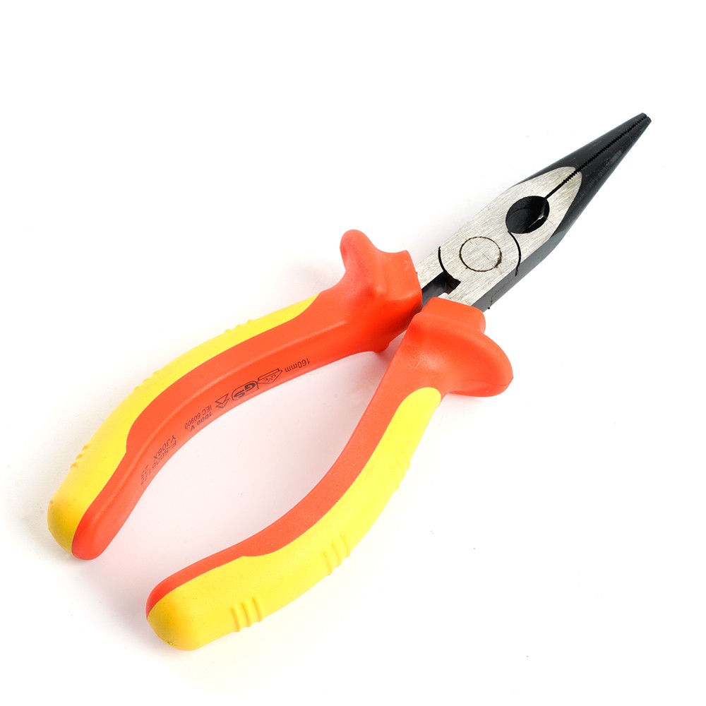 Длинногубцы STEKKER многофункциональные 160мм Cr-V  PLM-2-160-P 39780 фото