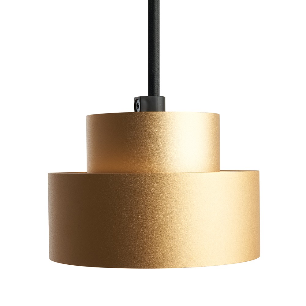 Подвесные светодиодные светильники Светильник подвесной Feron HL3678 Barrel AURA levitation GX53 золото 48411 