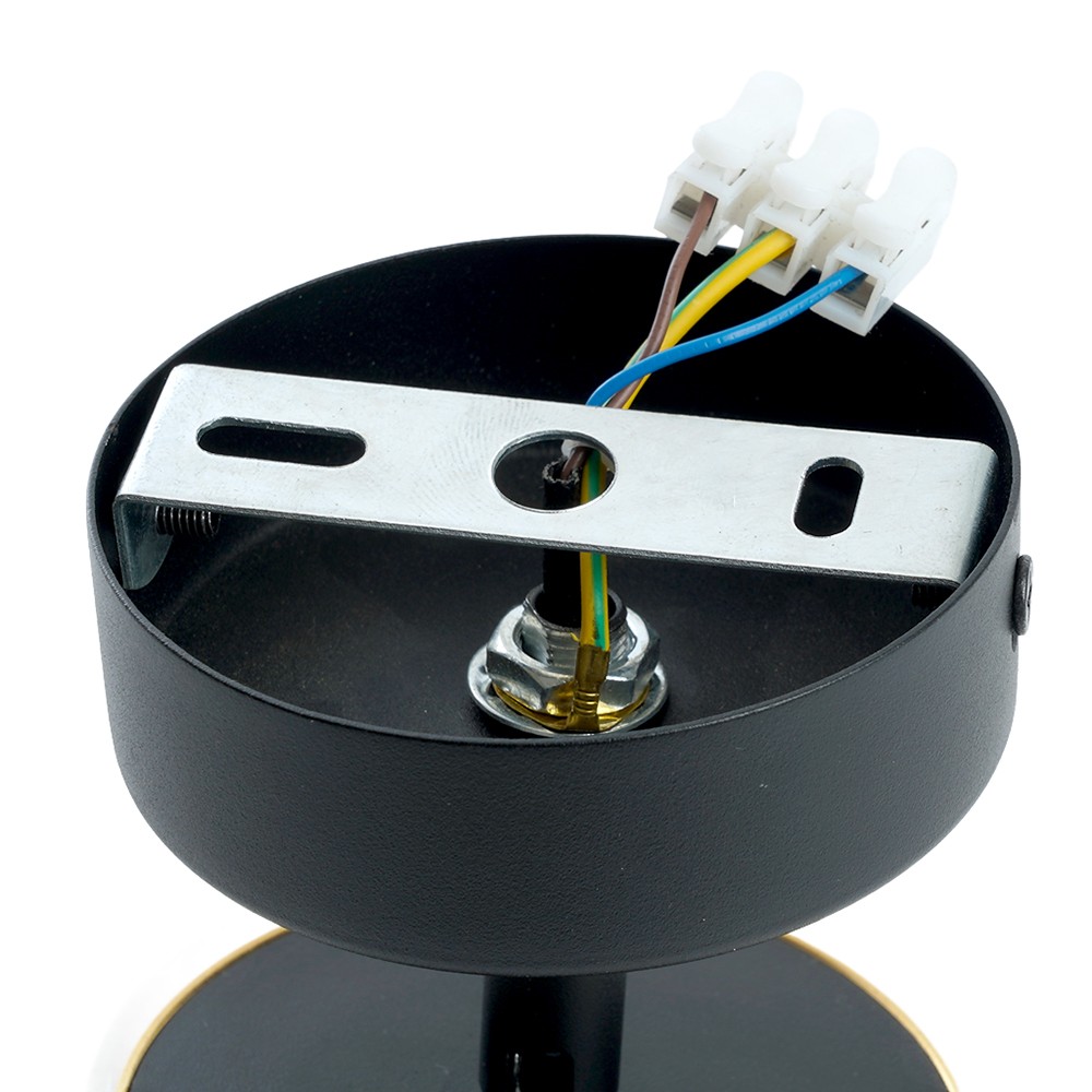 Светильники споты светодиодные Светильник Feron HL3891 LUMINA настенно-потолочный GX53 золото черный 48797 