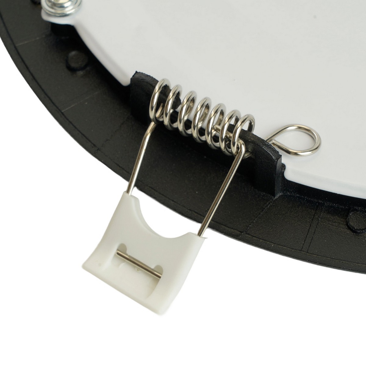 Встраиваемые светодиодные светильники Светодиодный светильник Feron AL500 встраиваемый 12W 4000K черный 51617 