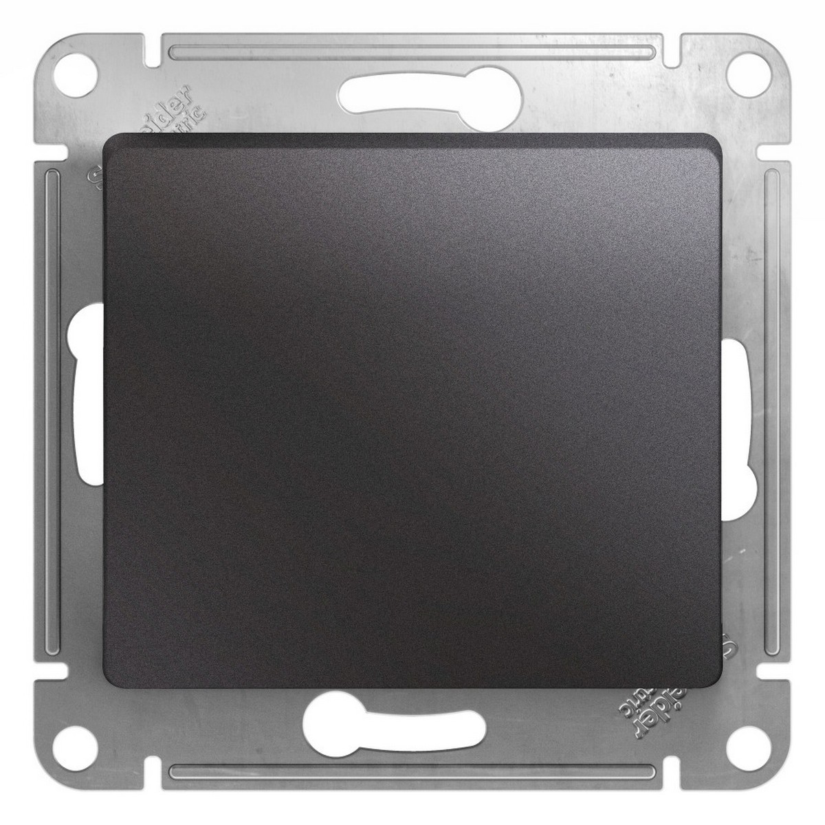 Glossa Графит Выключатель 1-клавишный Systeme Electric Glossa Графит GSL001311