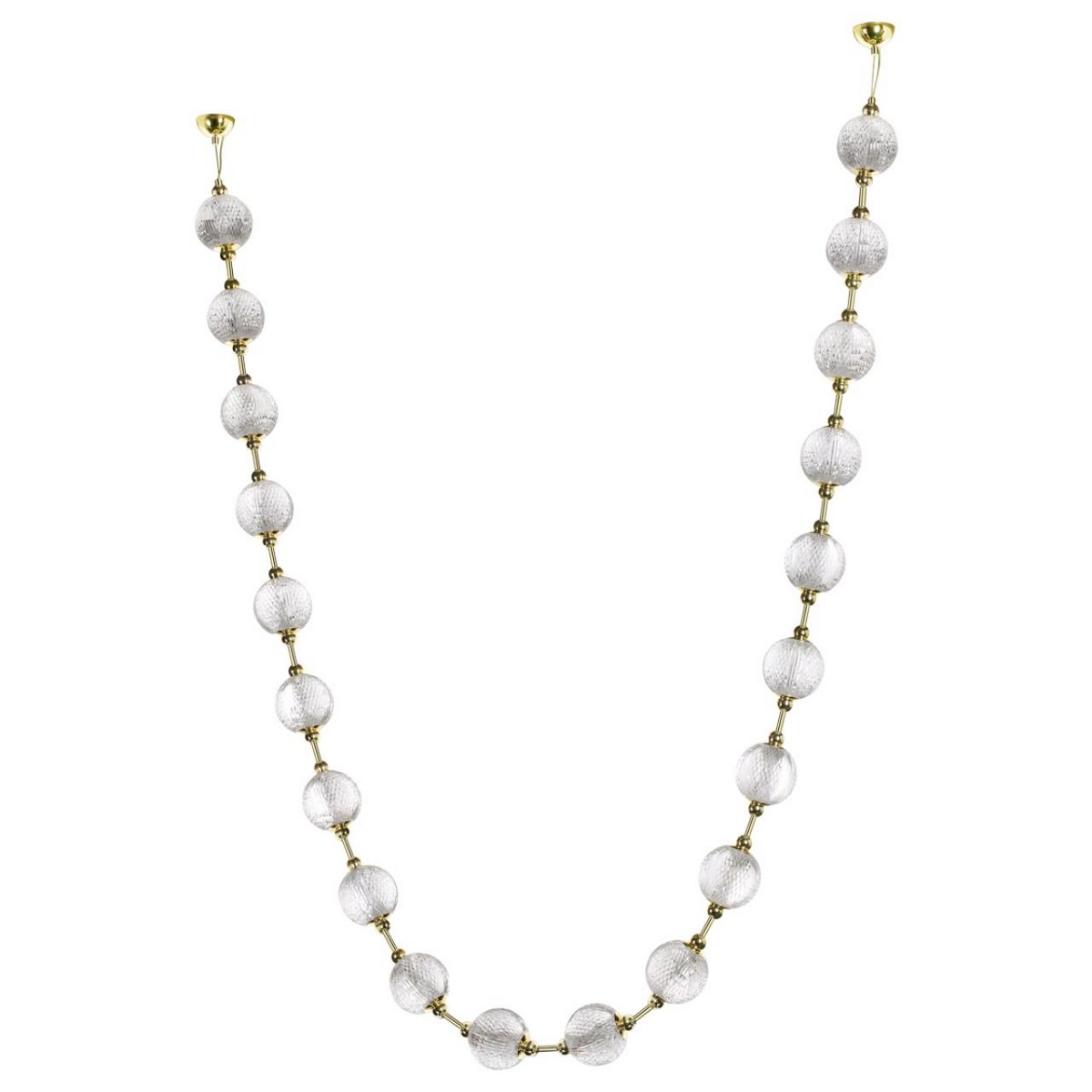 Подвесные светодиодные светильники Подвес ODEON LIGHT 5008/80L CRYSTAL 