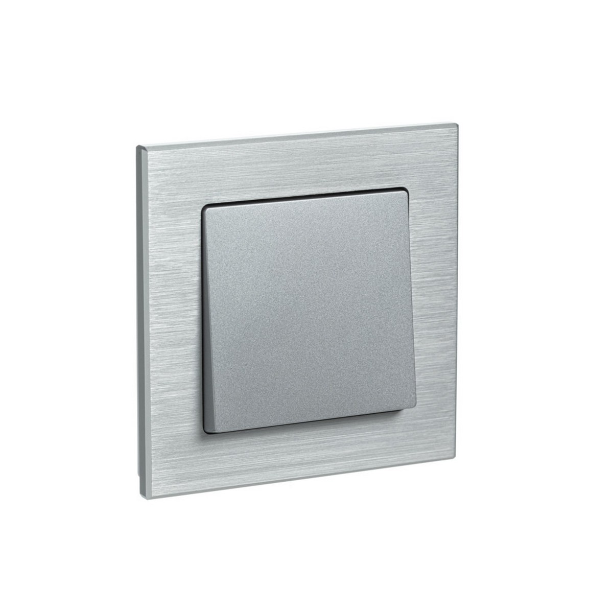 AtlasDesign Рамки Nature Рамка Systeme Electric AtlasDesign Nature Металл серебро 1-ая ATN312101