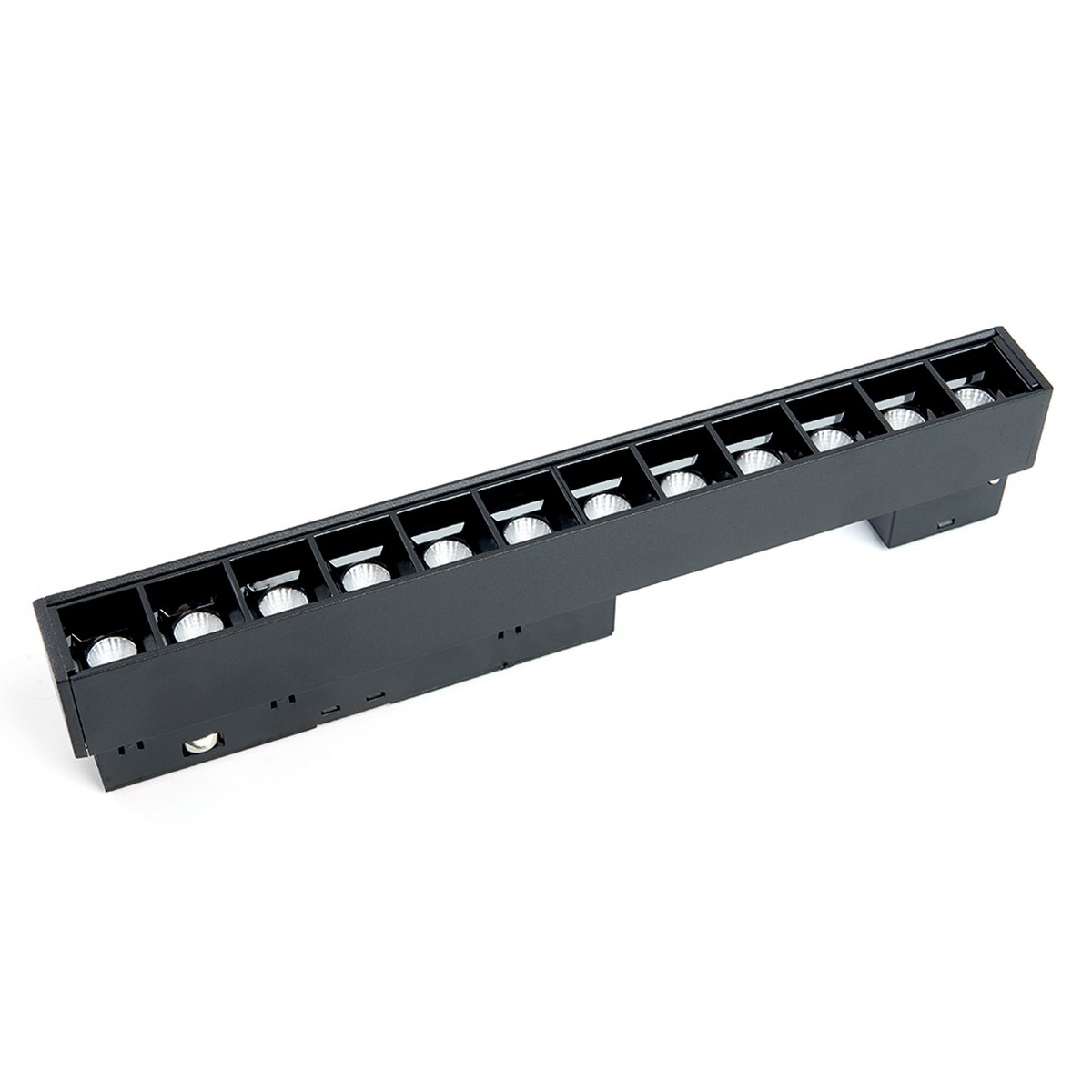 Трековые светодиодные светильники Светильник светодиодный Feron MGN300 трековый магнитный 12W 3000К 30 градусов черный 41934 