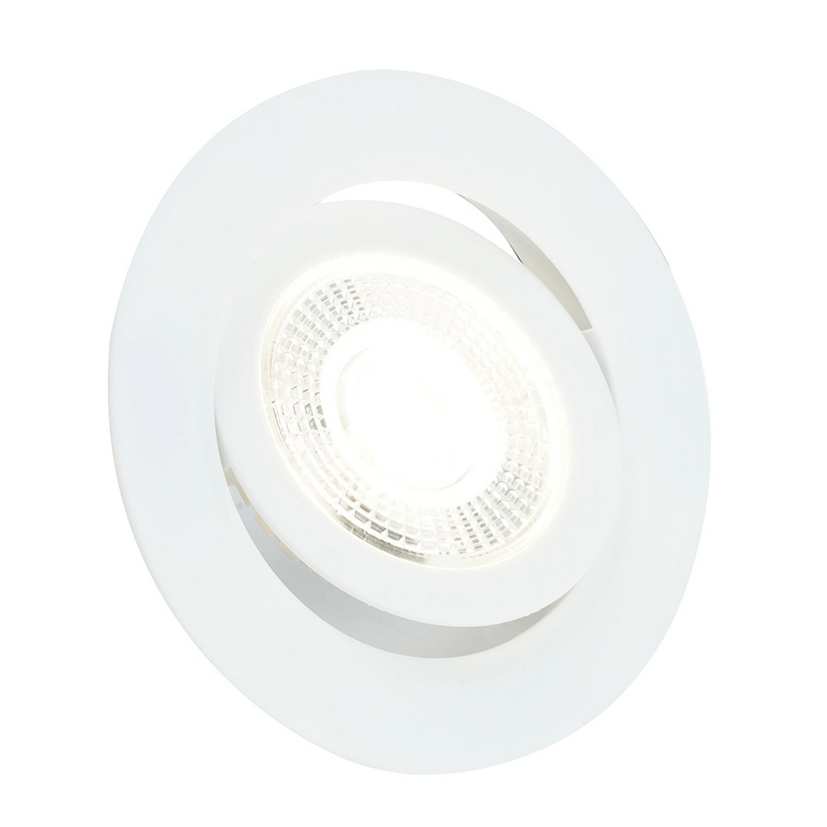 Встраиваемые светодиодные светильники Светодиодный светильник Feron.ONE AL540 встраиваемый 7W 4000K белый "круг" 52047 