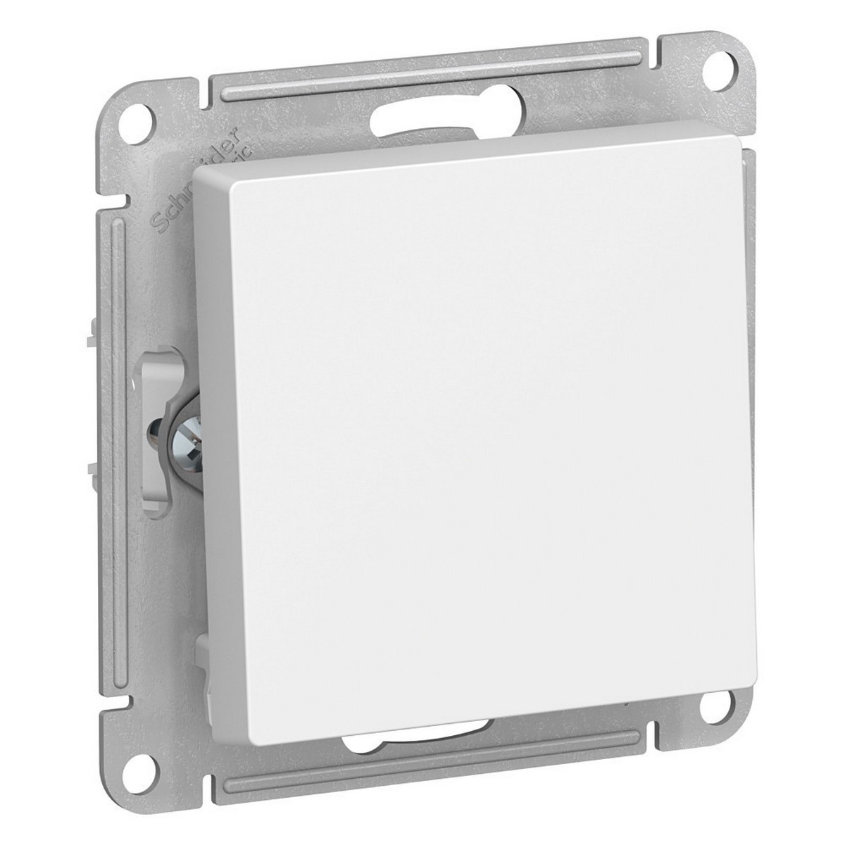 AtlasDesign Белый Выключатель с самовозвратом, Systeme Electric AtlasDesign белый ATN000115