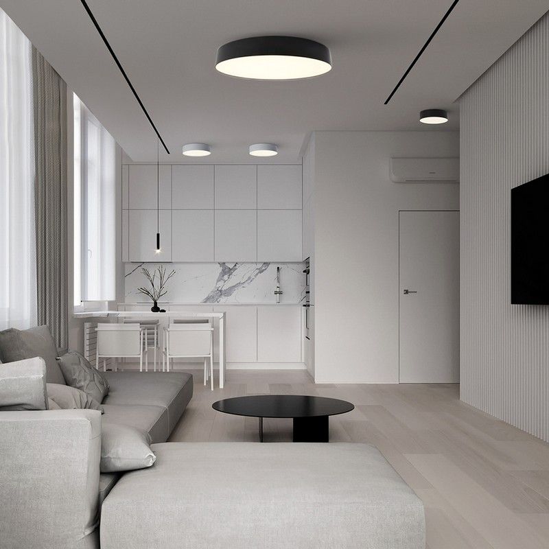 Светильники споты светодиодные Светильник спот светодиодный Feron AL200 “Simple matte” 10W белый 4000К 48074 