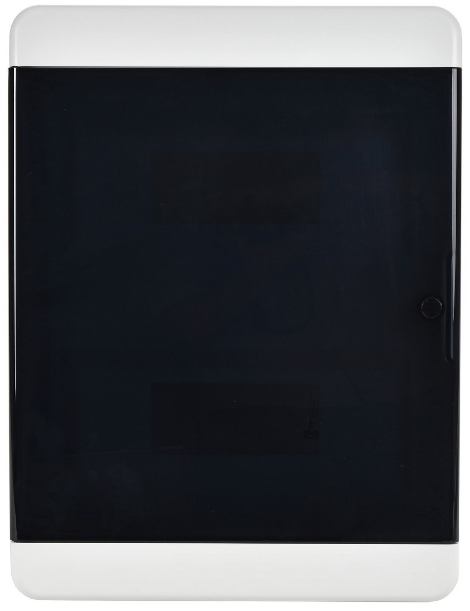 Пластиковые боксы и щиты IEK Корпус пластиковый IEK TEKFOR ЩРВ-П-24 IP41 черн. прозр. дверь TF5-KP12-V-24-41-K01-K03