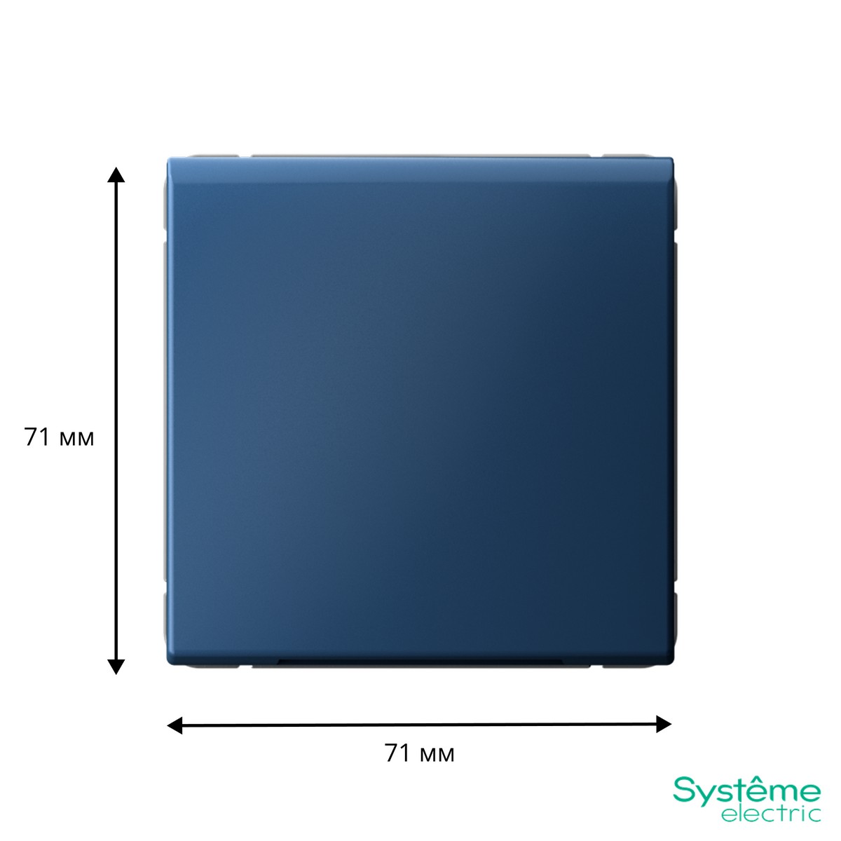 ArtGallery Аквамарин Вывод кабеля Systeme Electric ArtGallery Аквамарин GAL001199