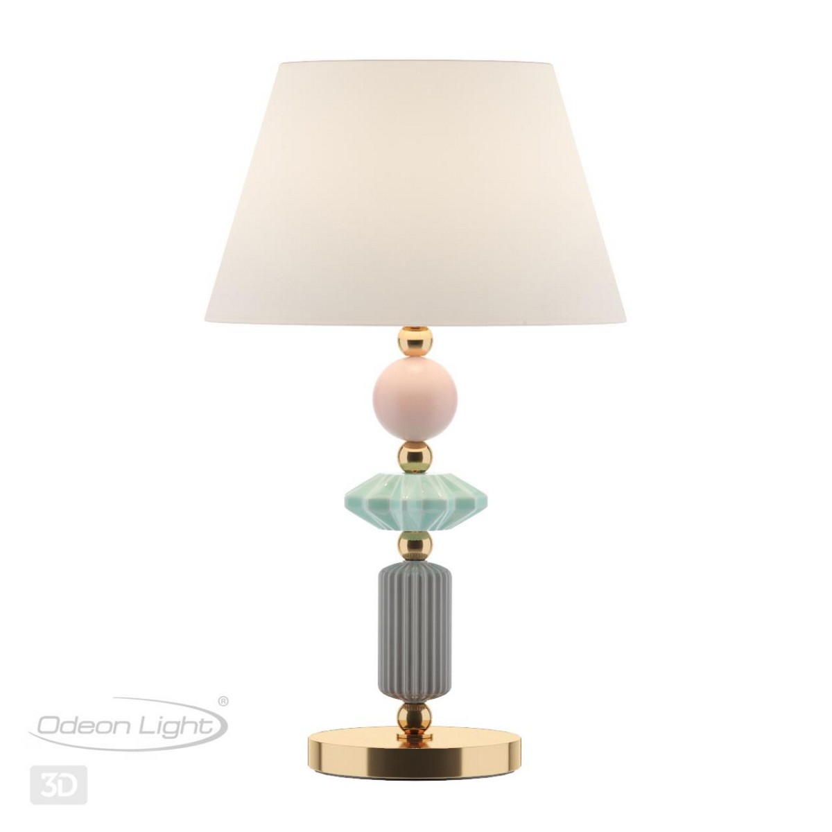 Настольные лампы Настольная лампа ODEON LIGHT 4861/1TB CANDY 