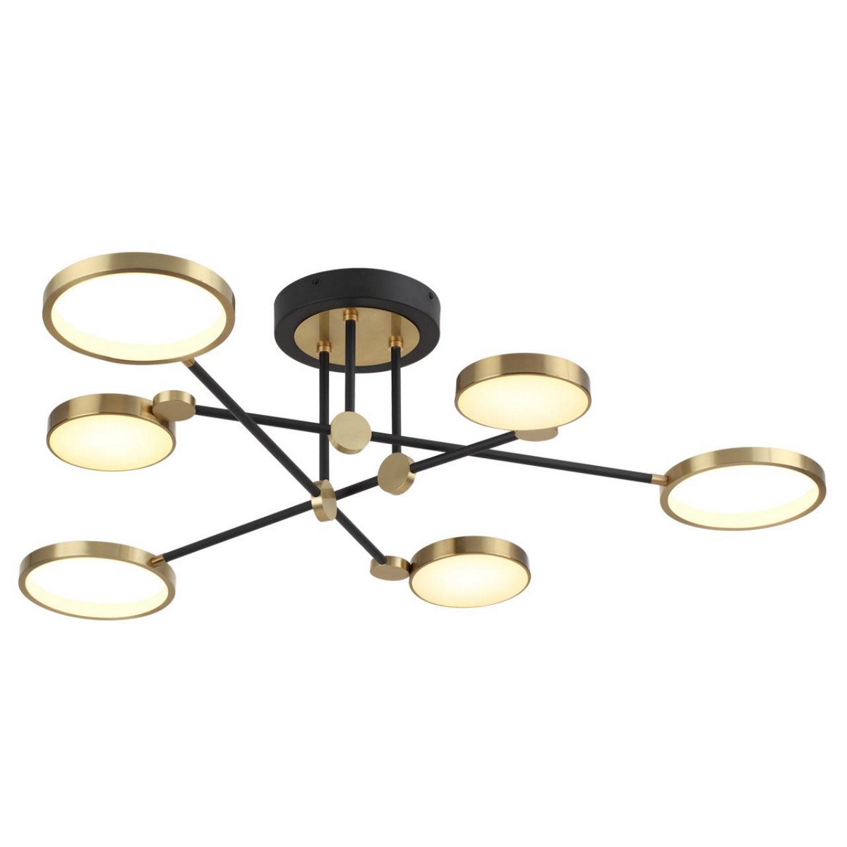 Накладные светодиодные светильники Потолочный светильник ODEON LIGHT 4320/60CL DENZEL 