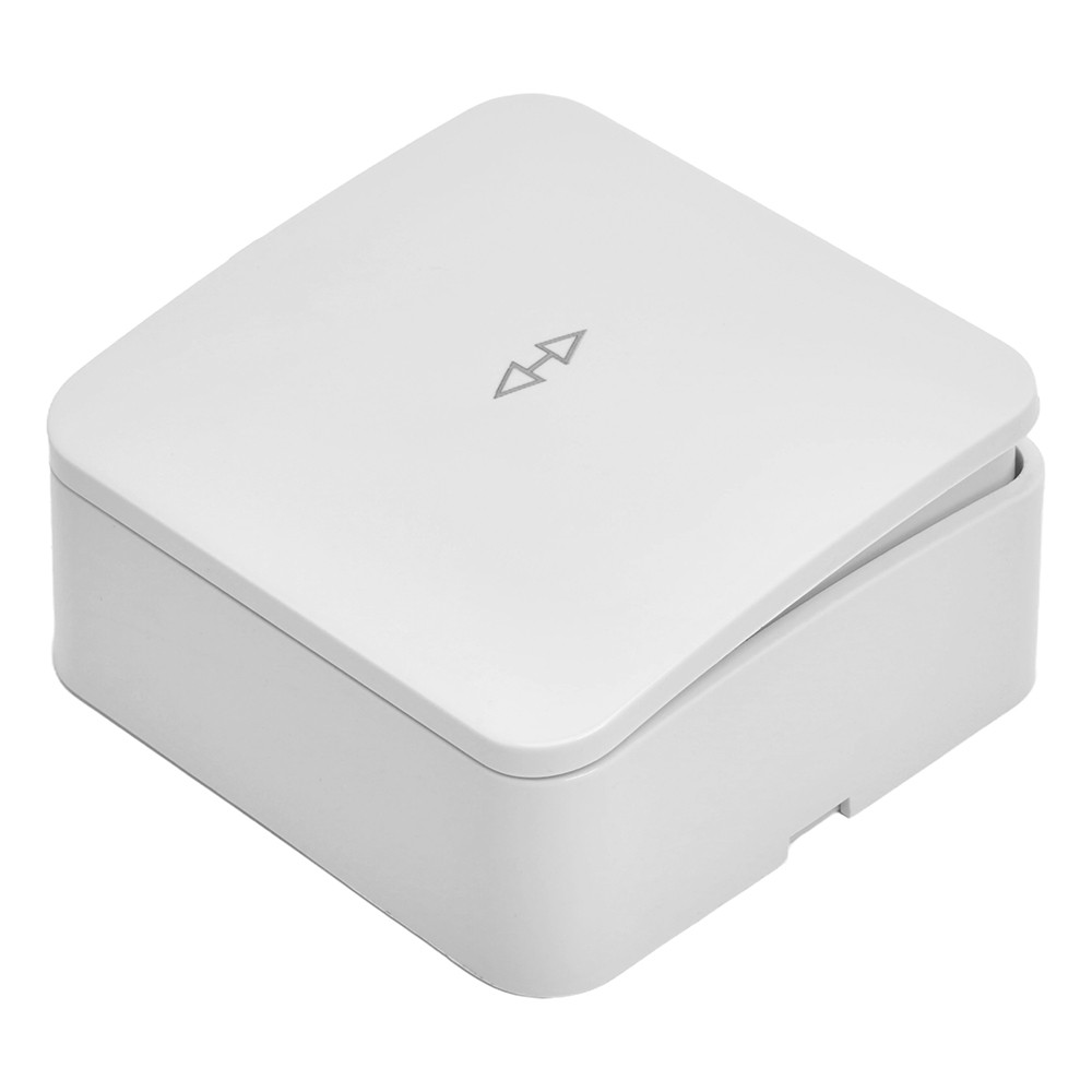 Накладные розетки и выключатели Stekker Переключатель 1-клавишный STEKKER 250В София белый MSW10-12-01 49386