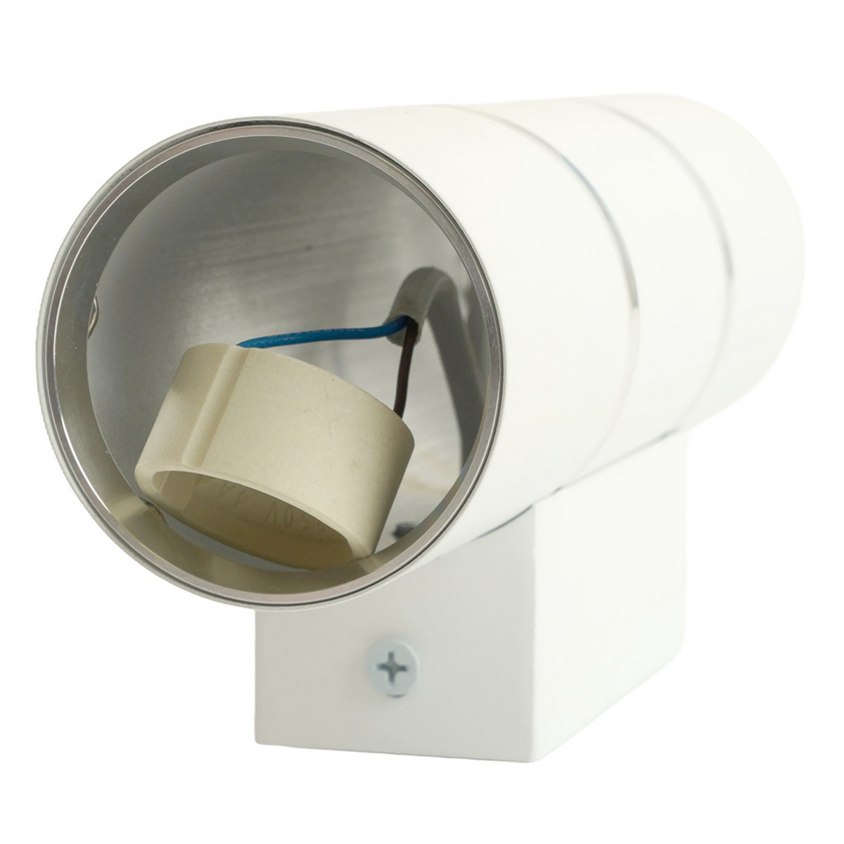 Накладные светодиодные светильники Светильник настенный Feron ML1860 ZEN белый хром 48650 