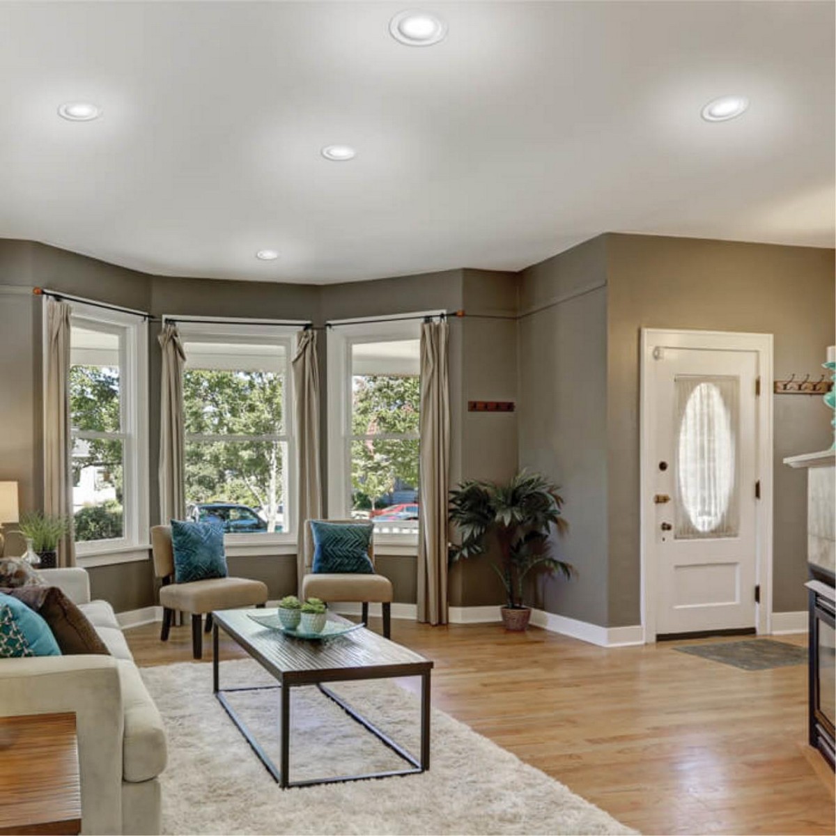 Встраиваемые светодиодные светильники Встраиваемый светодиодный светильник NOVOTECH 357574 LUNA 