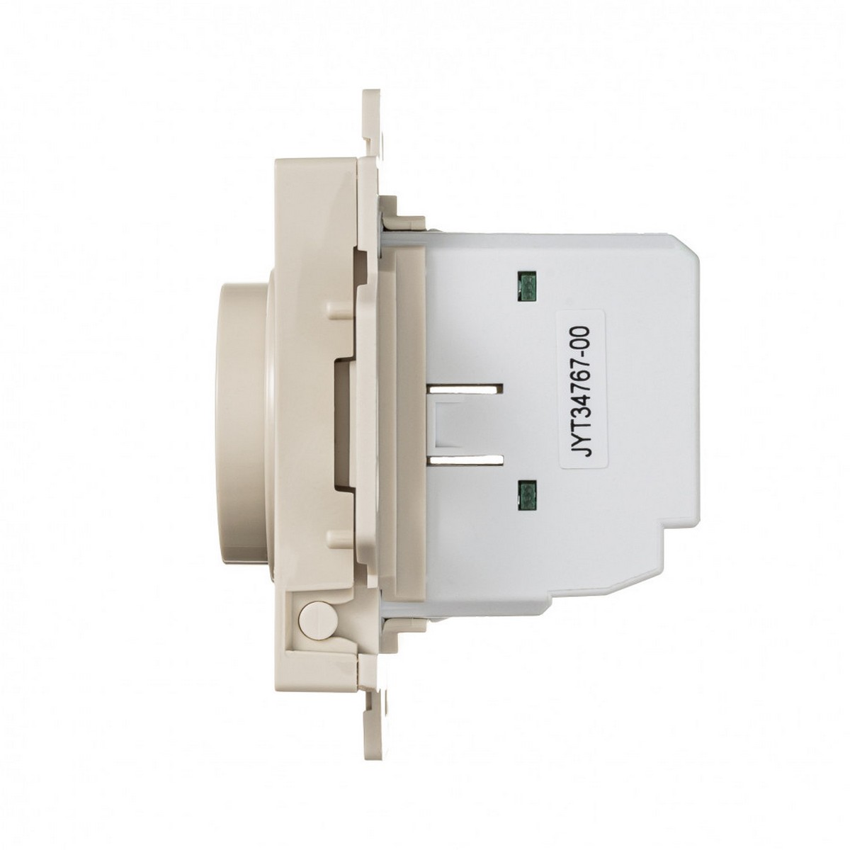 AtlasDesign Бежевый Термостат Systeme Electric AtlasDesign Бежевый электрон. теплого пола с датчиком, 10A, механизм ATN000235